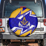 Prince Hall Freemasonry Spare Tire Cover Square and Compasses Masonic Brothers