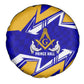 Prince Hall Freemasonry Spare Tire Cover Square and Compasses Masonic Brothers