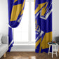 Prince Hall Freemasonry Window Curtain Square and Compasses Masonic Brothers