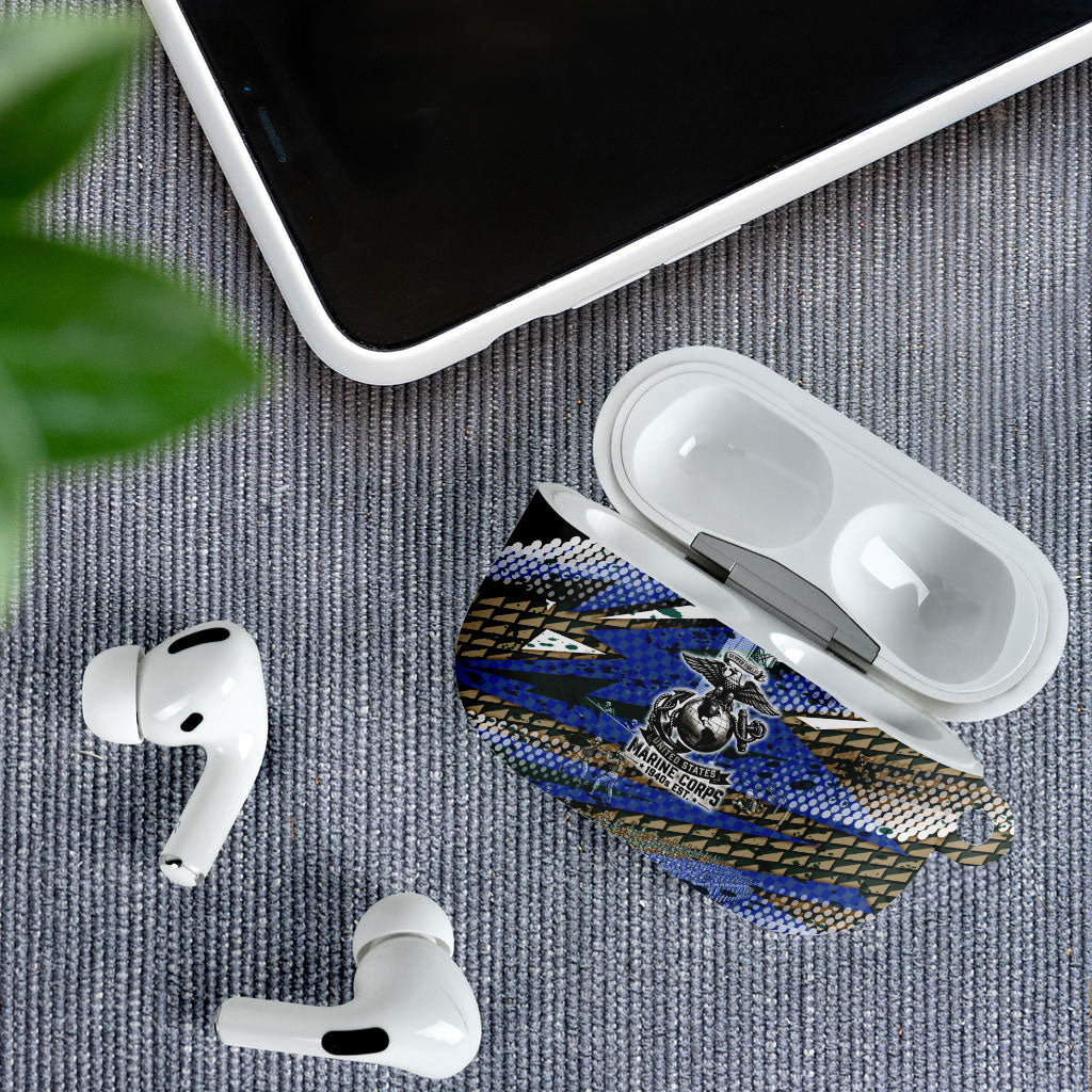 Montford Point Marines 1940s Est AirPods Case The Right To Fight 20000 Military Camouflage Art