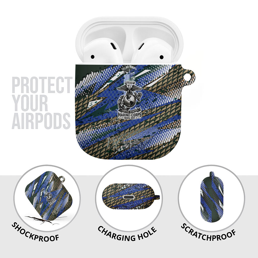 Montford Point Marines 1940s Est AirPods Case The Right To Fight 20000 Military Camouflage Art