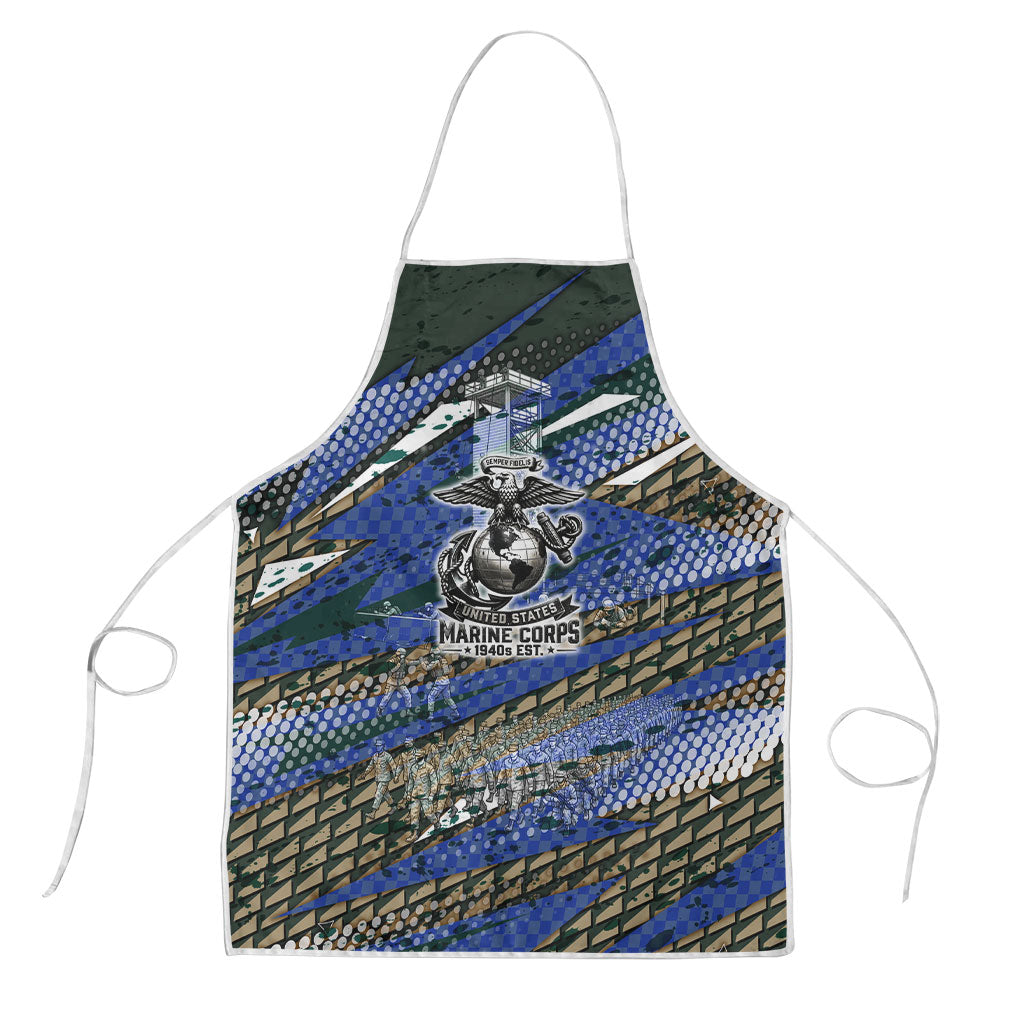 Montford Point Marines 1940s Est Apron The Right To Fight 20000 Military Camouflage Art