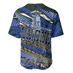Montford Point Marines 1940s Est Baseball Jersey The Right To Fight 20000 Military Camouflage Art