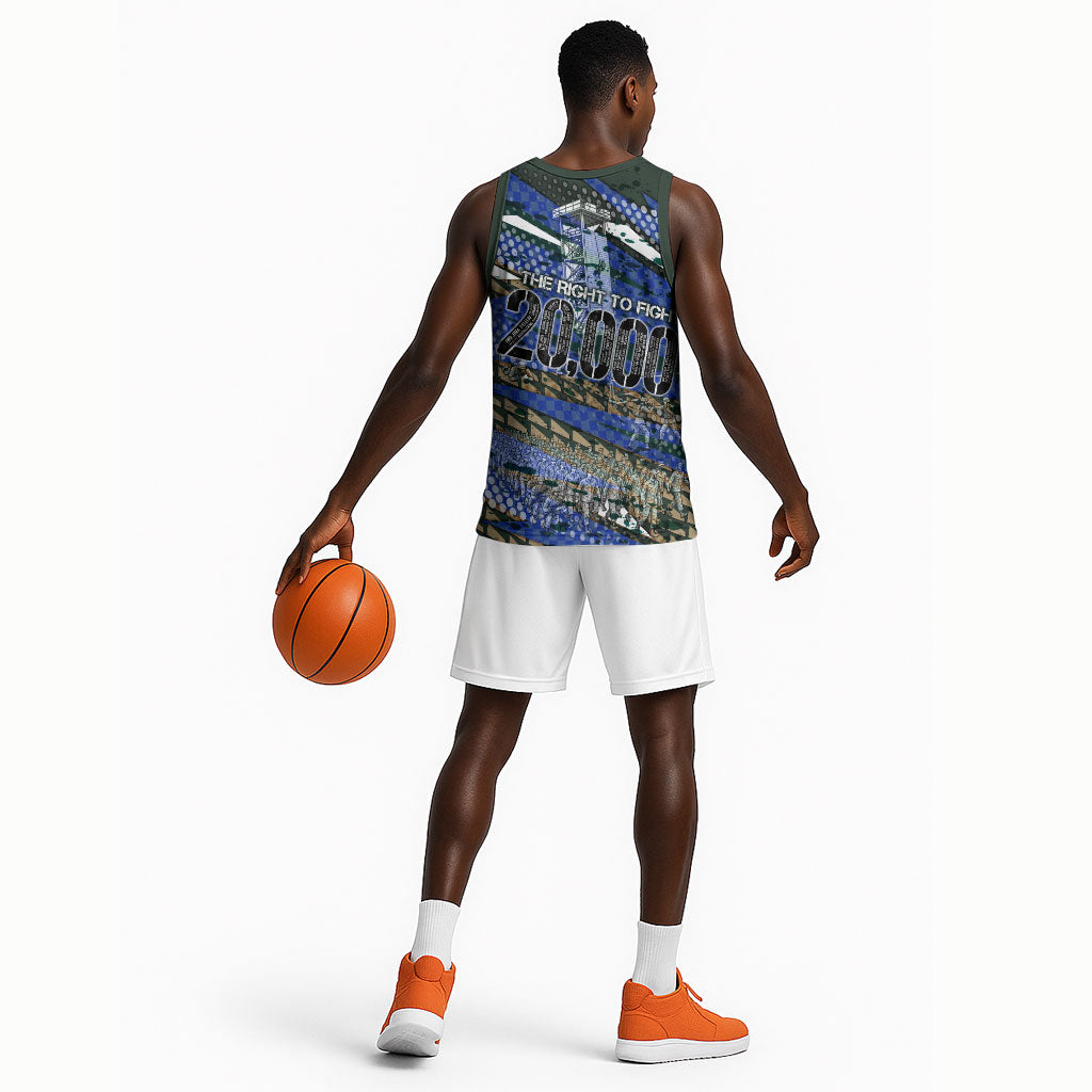 Montford Point Marines 1940s Est Basketball Jersey The Right To Fight 20000 Military Camouflage Art