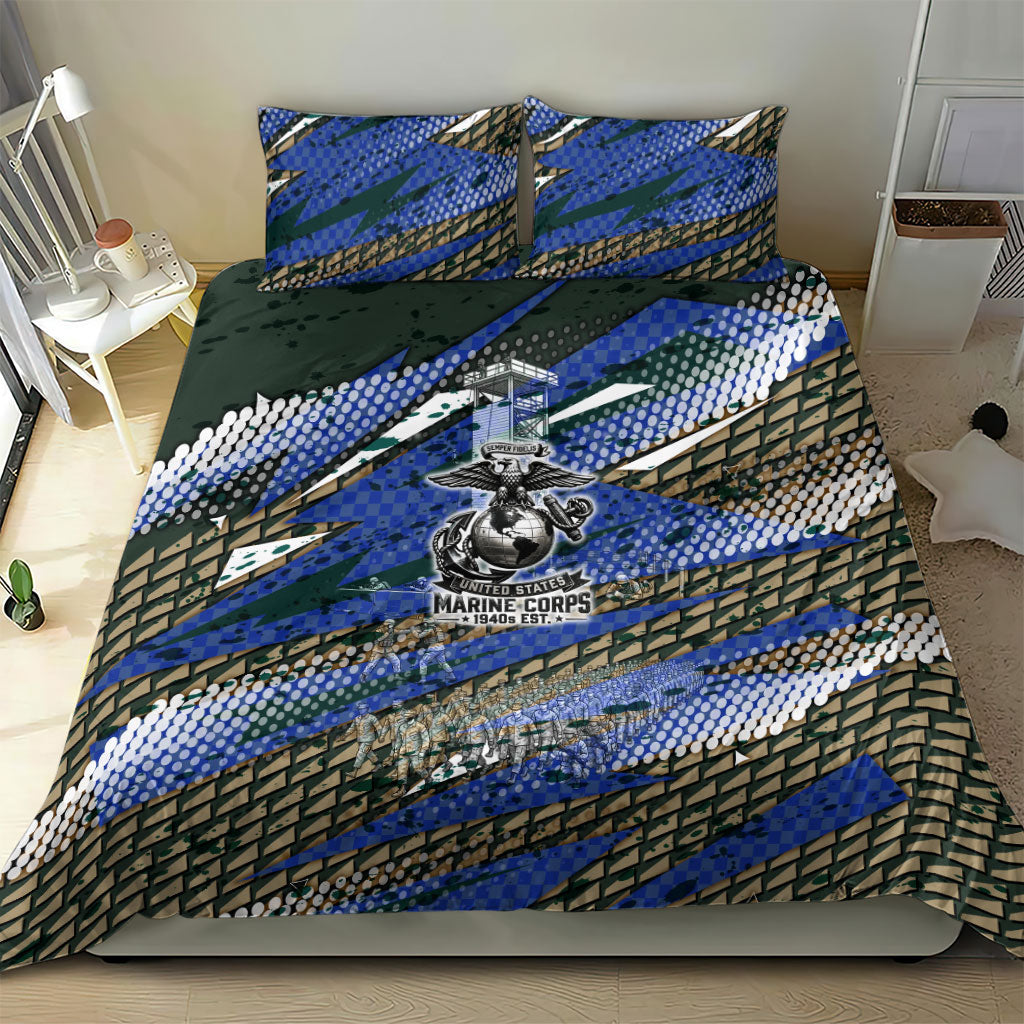 Montford Point Marines 1940s Est Bedding Set The Right To Fight 20000 Military Camouflage Art