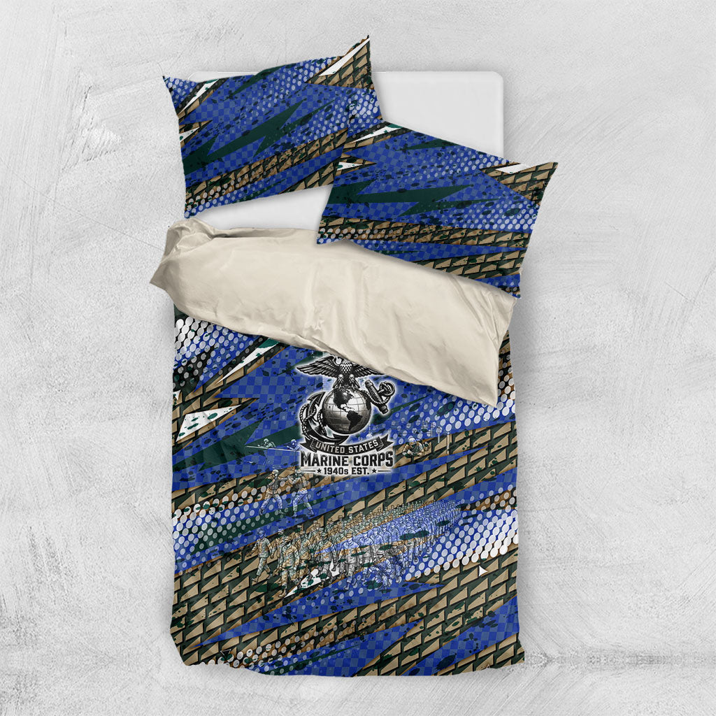 Montford Point Marines 1940s Est Bedding Set The Right To Fight 20000 Military Camouflage Art