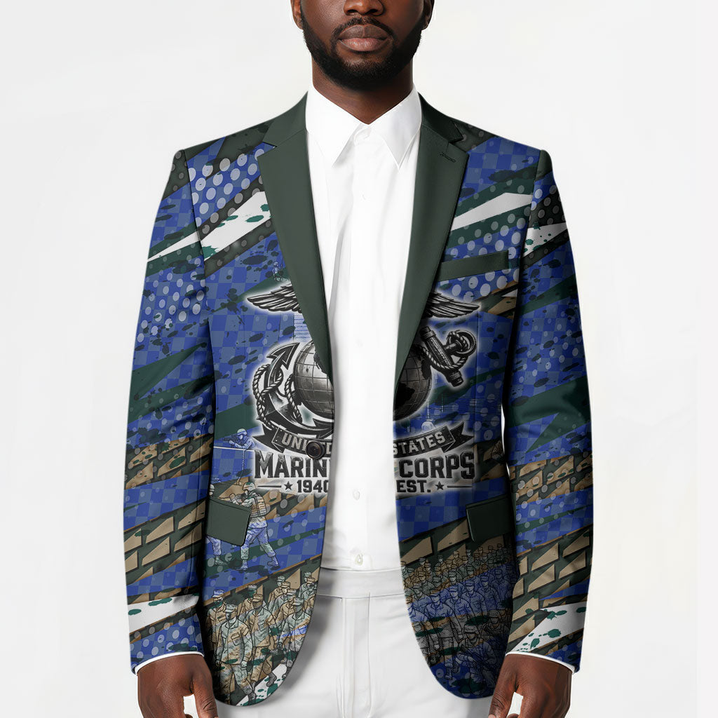 Montford Point Marines 1940s Est Blazer The Right To Fight 20000 Military Camouflage Art