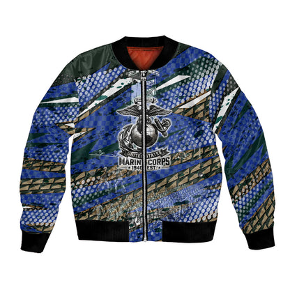 Montford Point Marines 1940s Est Bomber Jacket The Right To Fight 20000 Military Camouflage Art