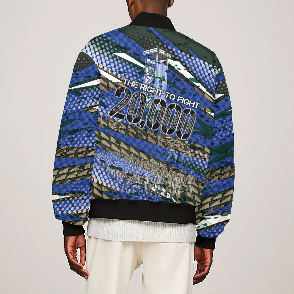 Montford Point Marines 1940s Est Bomber Jacket The Right To Fight 20000 Military Camouflage Art