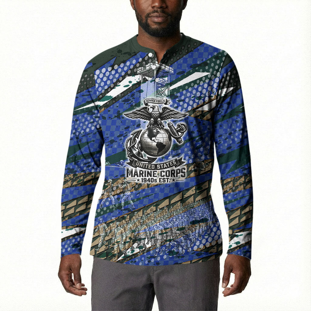 Montford Point Marines 1940s Est Button Sweatshirt The Right To Fight 20000 Military Camouflage Art