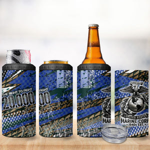 Montford Point Marines 1940s Est 4 in 1 Can Cooler Tumbler The Right To Fight 20000 Military Camouflage Art