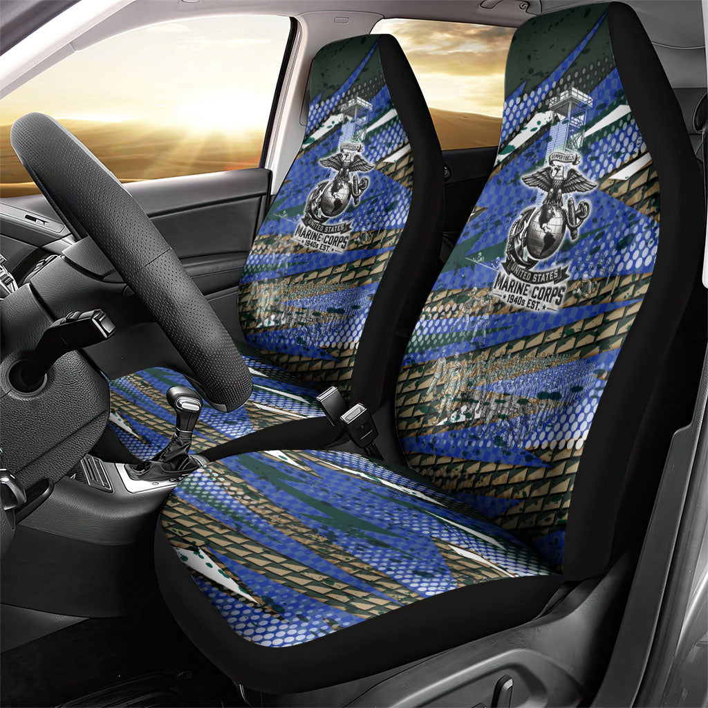 Montford Point Marines 1940s Est Car Seat Cover The Right To Fight 20000 Military Camouflage Art