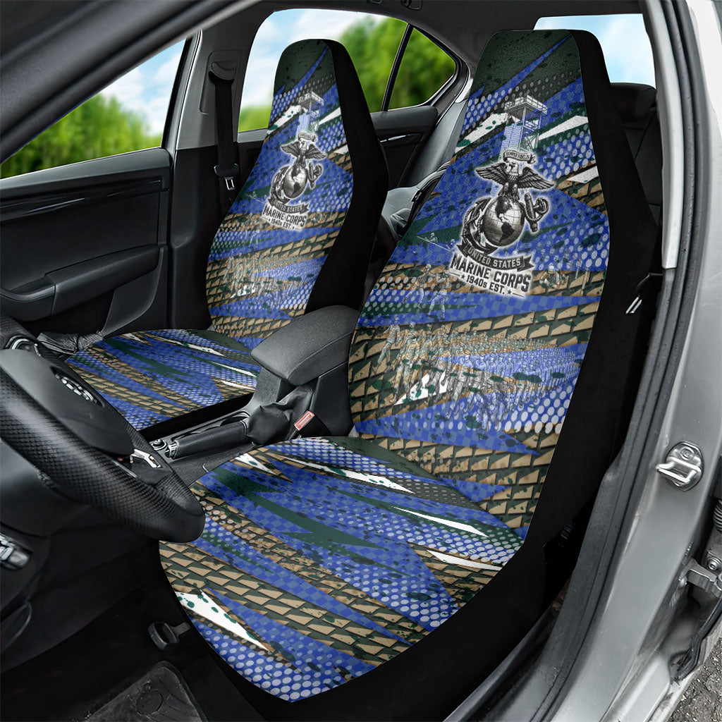 Montford Point Marines 1940s Est Car Seat Cover The Right To Fight 20000 Military Camouflage Art