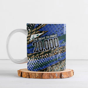 Montford Point Marines 1940s Est Ceramic Mug The Right To Fight 20000 Military Camouflage Art