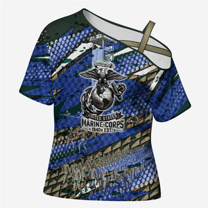 Montford Point Marines 1940s Est Cross Shoulder Shirt The Right To Fight 20000 Military Camouflage Art