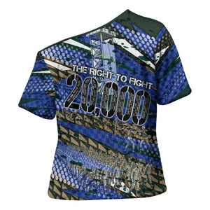 Montford Point Marines 1940s Est Cross Shoulder Shirt The Right To Fight 20000 Military Camouflage Art