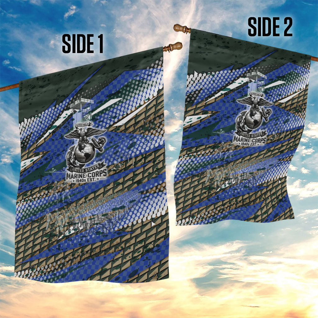 Montford Point Marines 1940s Est Garden Flag The Right To Fight 20000 Military Camouflage Art