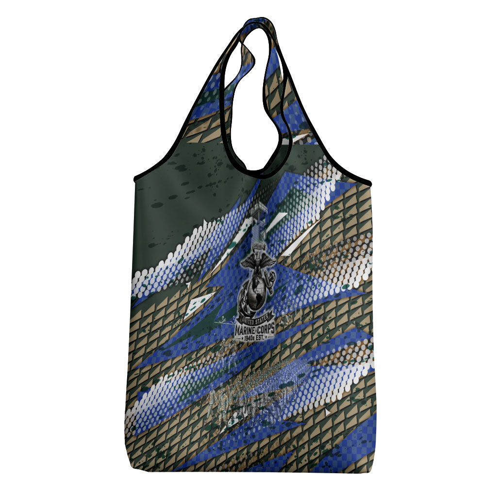 Montford Point Marines 1940s Est Grocery Bag The Right To Fight 20000 Military Camouflage Art