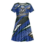Montford Point Marines 1940s Est Kid Short Sleeve Dress The Right To Fight 20000 Military Camouflage Art