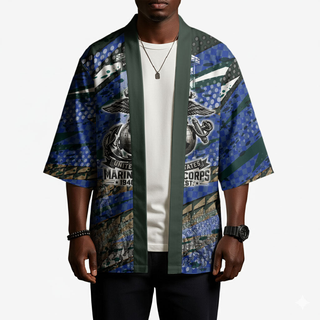 Montford Point Marines 1940s Est Kimono The Right To Fight 20000 Military Camouflage Art