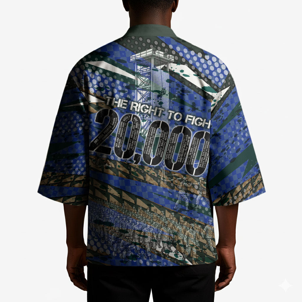 Montford Point Marines 1940s Est Kimono The Right To Fight 20000 Military Camouflage Art