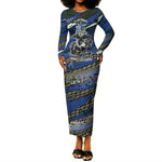 Montford Point Marines 1940s Est Long Sleeve Bodycon Dress The Right To Fight 20000 Military Camouflage Art