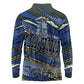 Montford Point Marines 1940s Est Long Sleeve Polo Shirt The Right To Fight 20000 Military Camouflage Art
