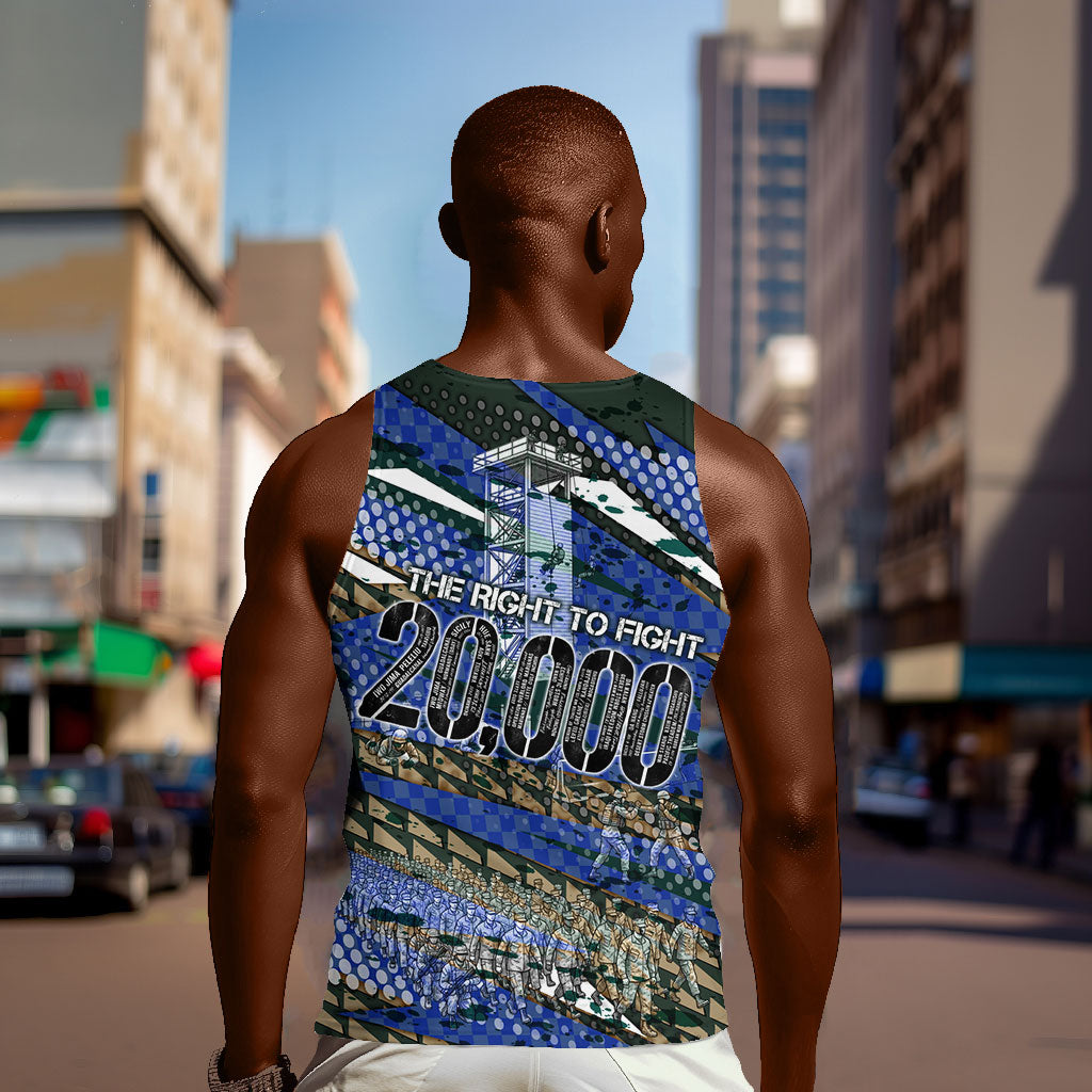 Montford Point Marines 1940s Est Men Tank Top The Right To Fight 20000 Military Camouflage Art