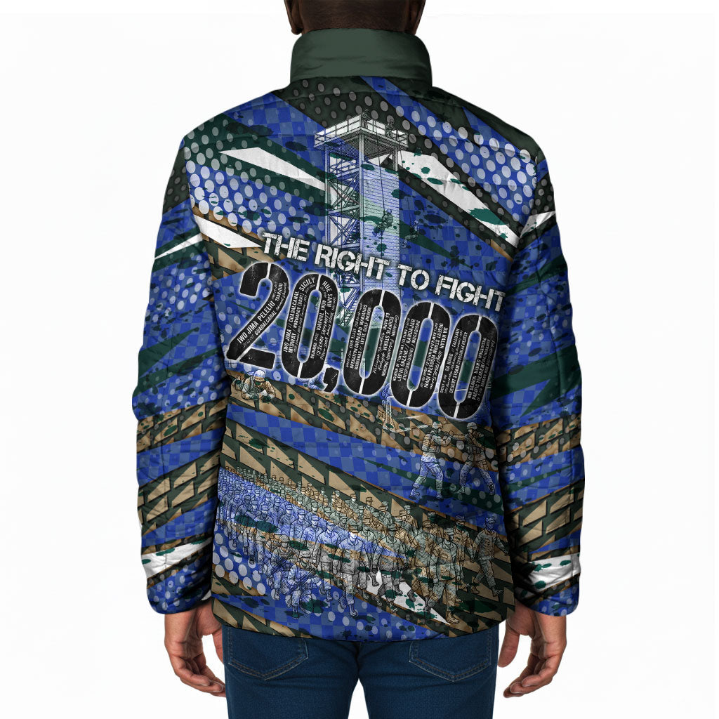 Montford Point Marines 1940s Est Padded Jacket The Right To Fight 20000 Military Camouflage Art