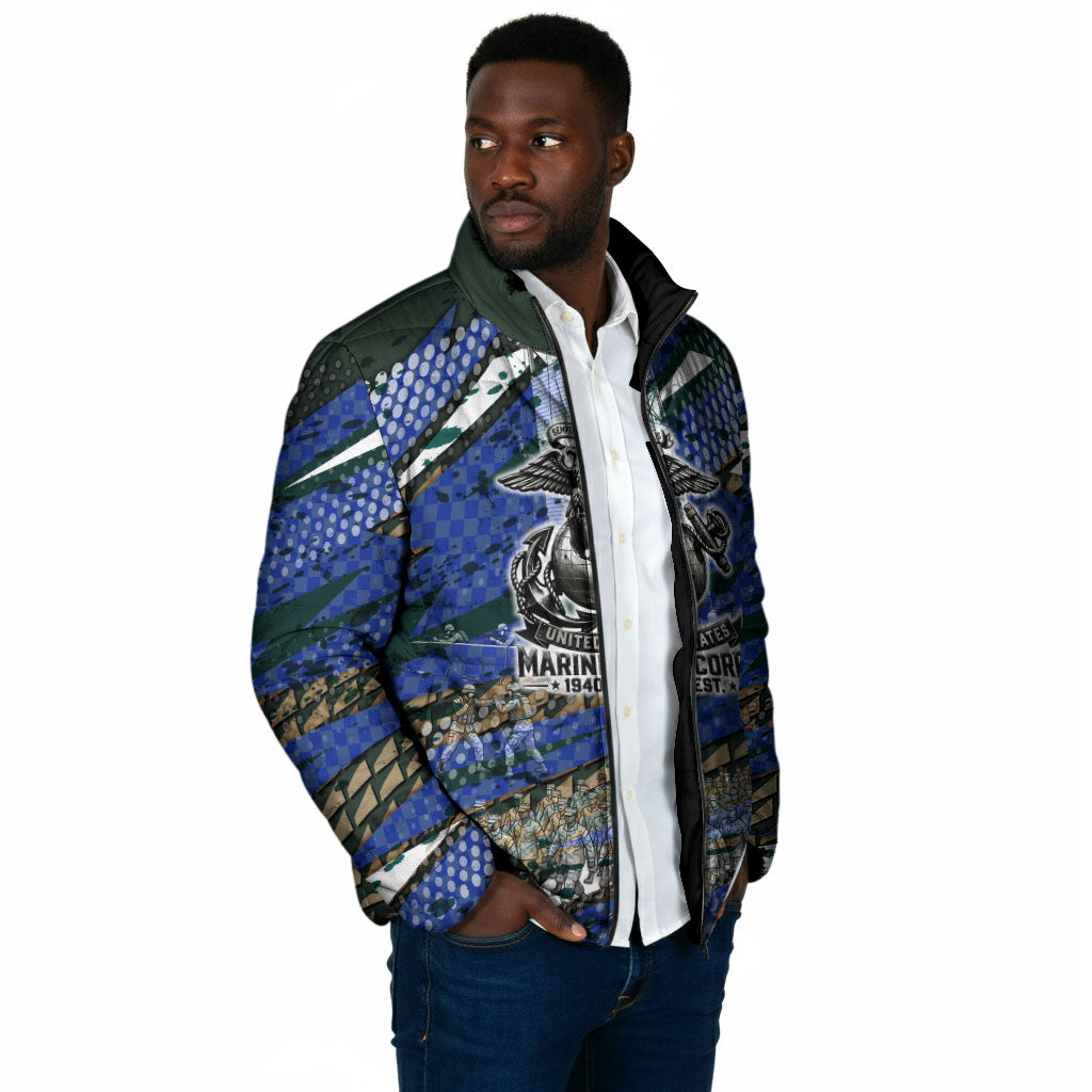 Montford Point Marines 1940s Est Padded Jacket The Right To Fight 20000 Military Camouflage Art
