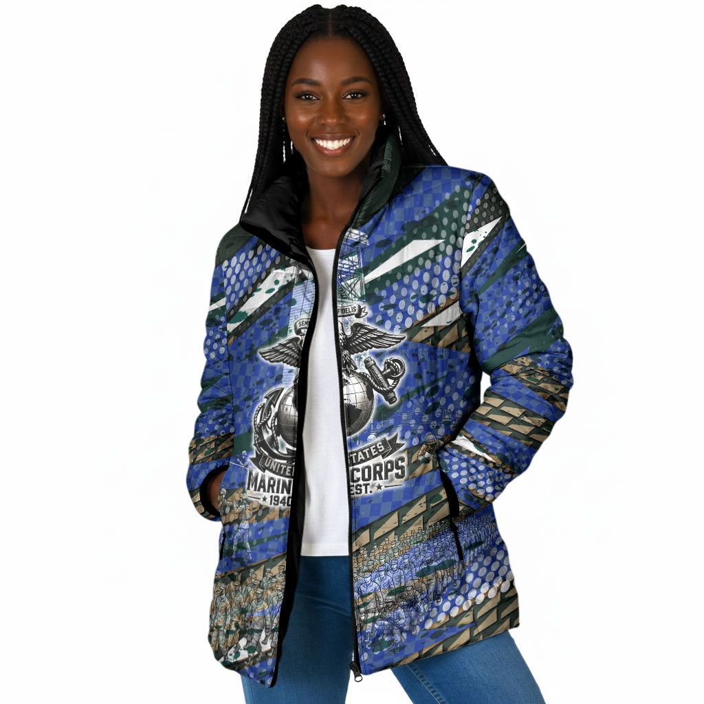 Montford Point Marines 1940s Est Padded Jacket The Right To Fight 20000 Military Camouflage Art