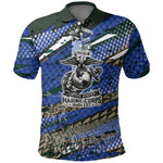 Montford Point Marines 1940s Est Polo Shirt The Right To Fight 20000 Military Camouflage Art