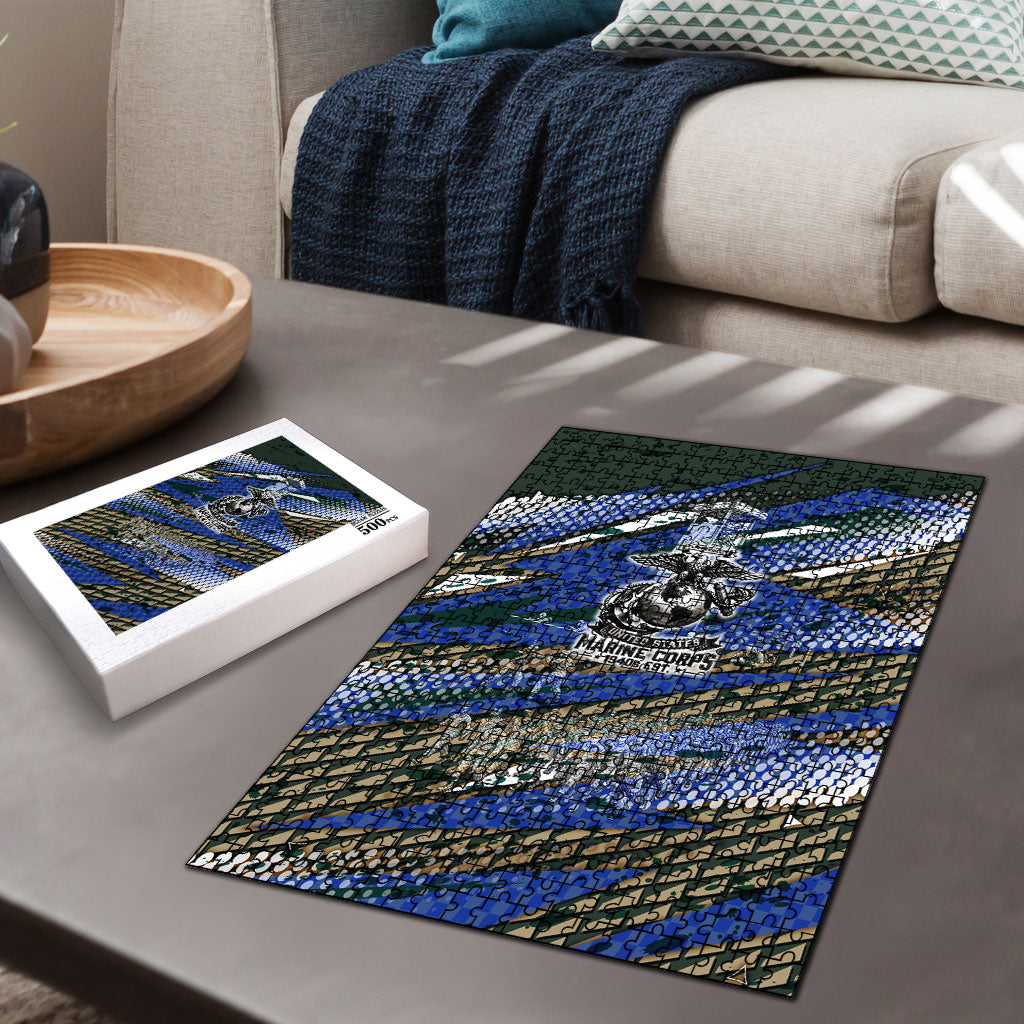 Montford Point Marines 1940s Est Puzzle The Right To Fight 20000 Military Camouflage Art