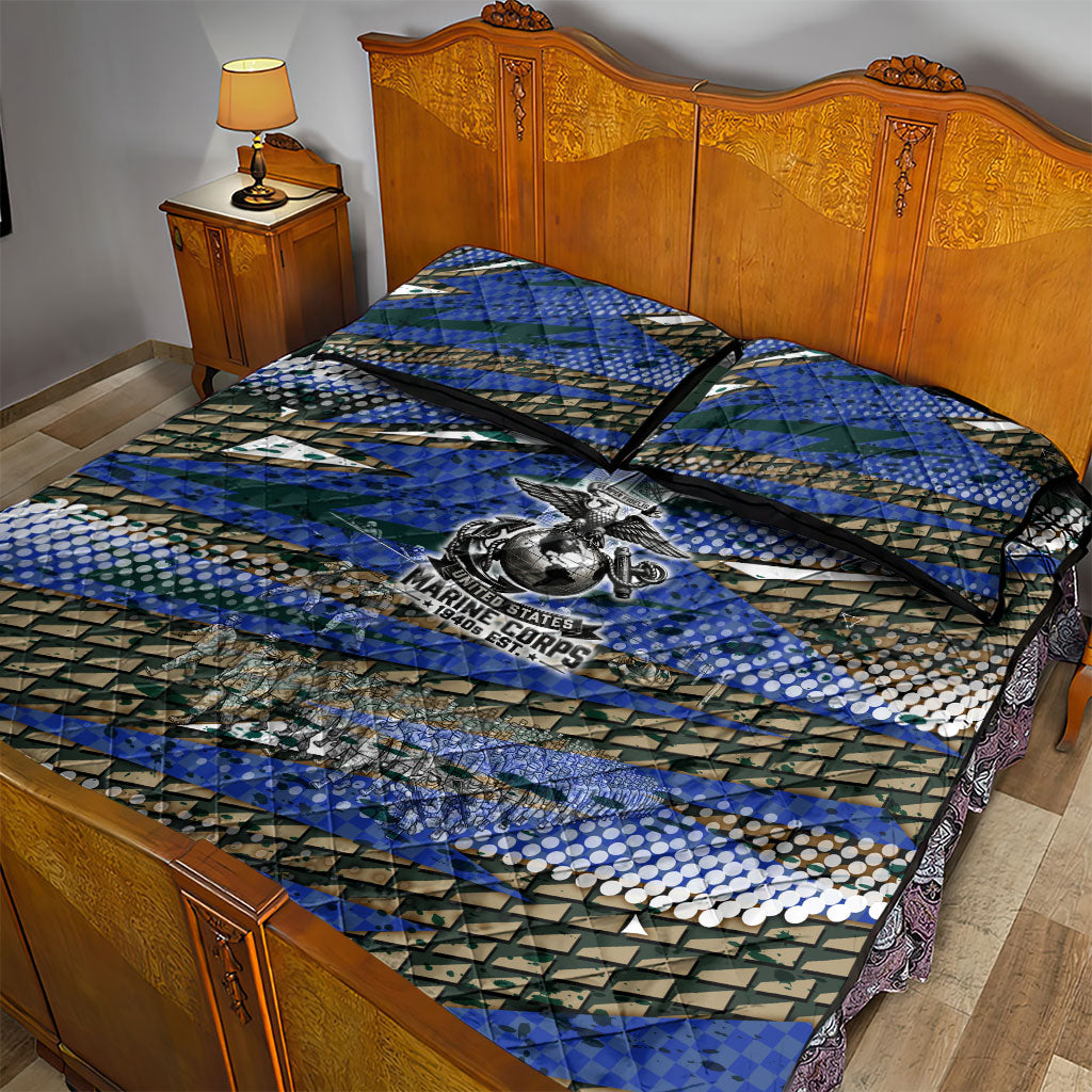 Montford Point Marines 1940s Est Quilt Bed Set The Right To Fight 20000 Military Camouflage Art
