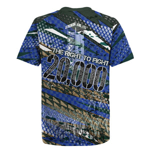Montford Point Marines 1940s Est Rugby Jersey The Right To Fight 20000 Military Camouflage Art