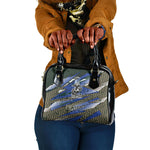 Montford Point Marines 1940s Est Shoulder Handbag The Right To Fight 20000 Military Camouflage Art