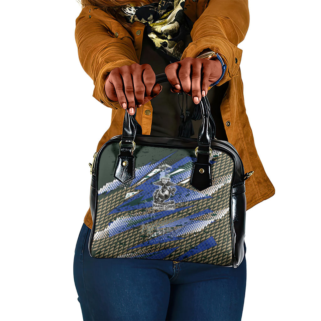 Montford Point Marines 1940s Est Shoulder Handbag The Right To Fight 20000 Military Camouflage Art