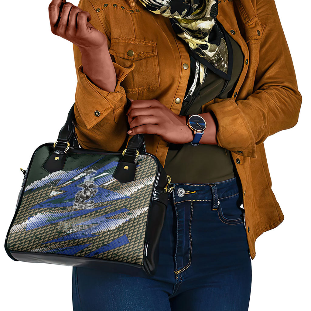 Montford Point Marines 1940s Est Shoulder Handbag The Right To Fight 20000 Military Camouflage Art