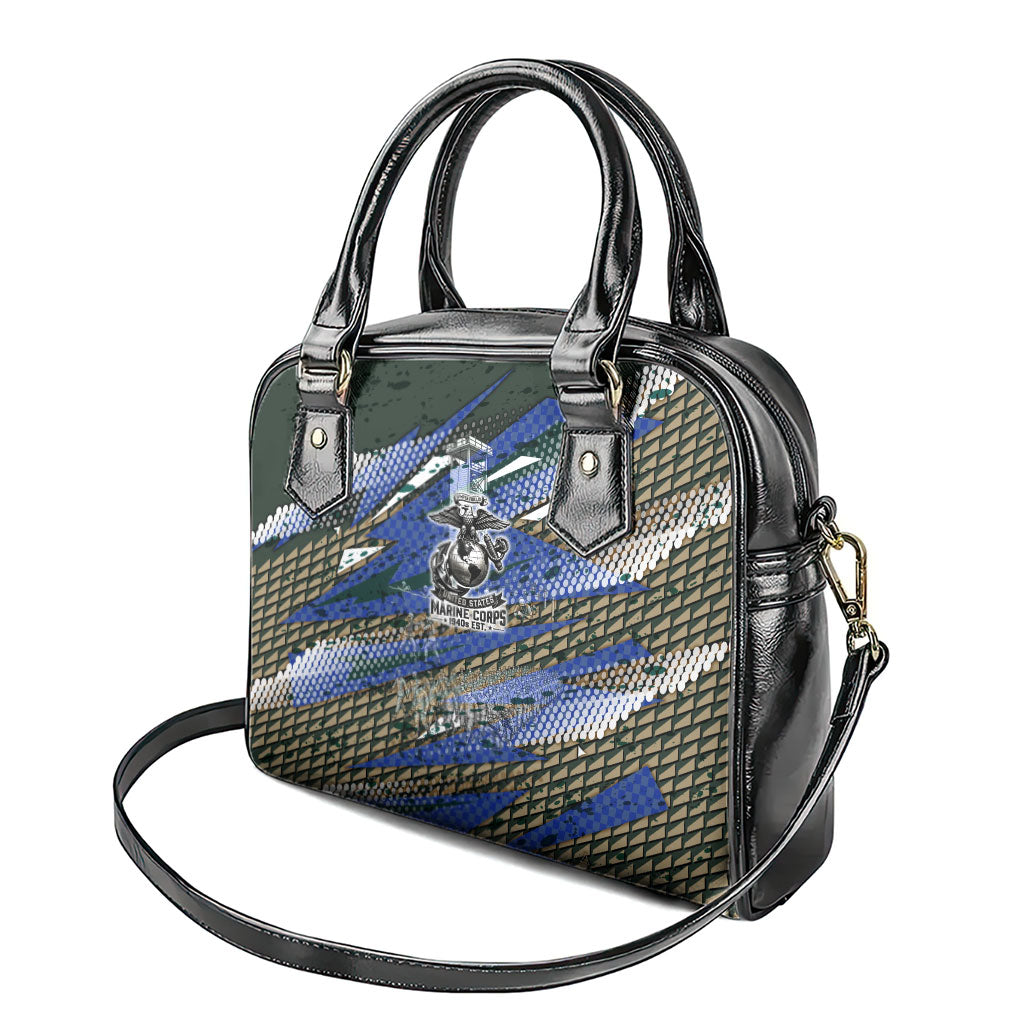 Montford Point Marines 1940s Est Shoulder Handbag The Right To Fight 20000 Military Camouflage Art