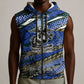 Montford Point Marines 1940s Est Sleeveless Zip Hoodie The Right To Fight 20000 Military Camouflage Art