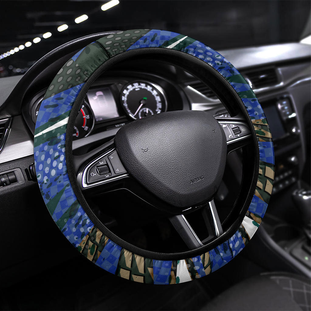 Montford Point Marines 1940s Est Steering Wheel Cover The Right To Fight 20000 Military Camouflage Art