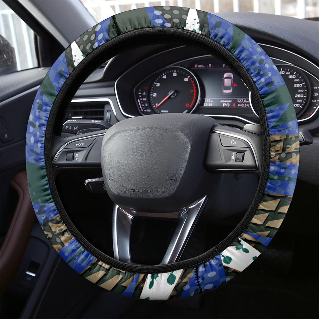 Montford Point Marines 1940s Est Steering Wheel Cover The Right To Fight 20000 Military Camouflage Art
