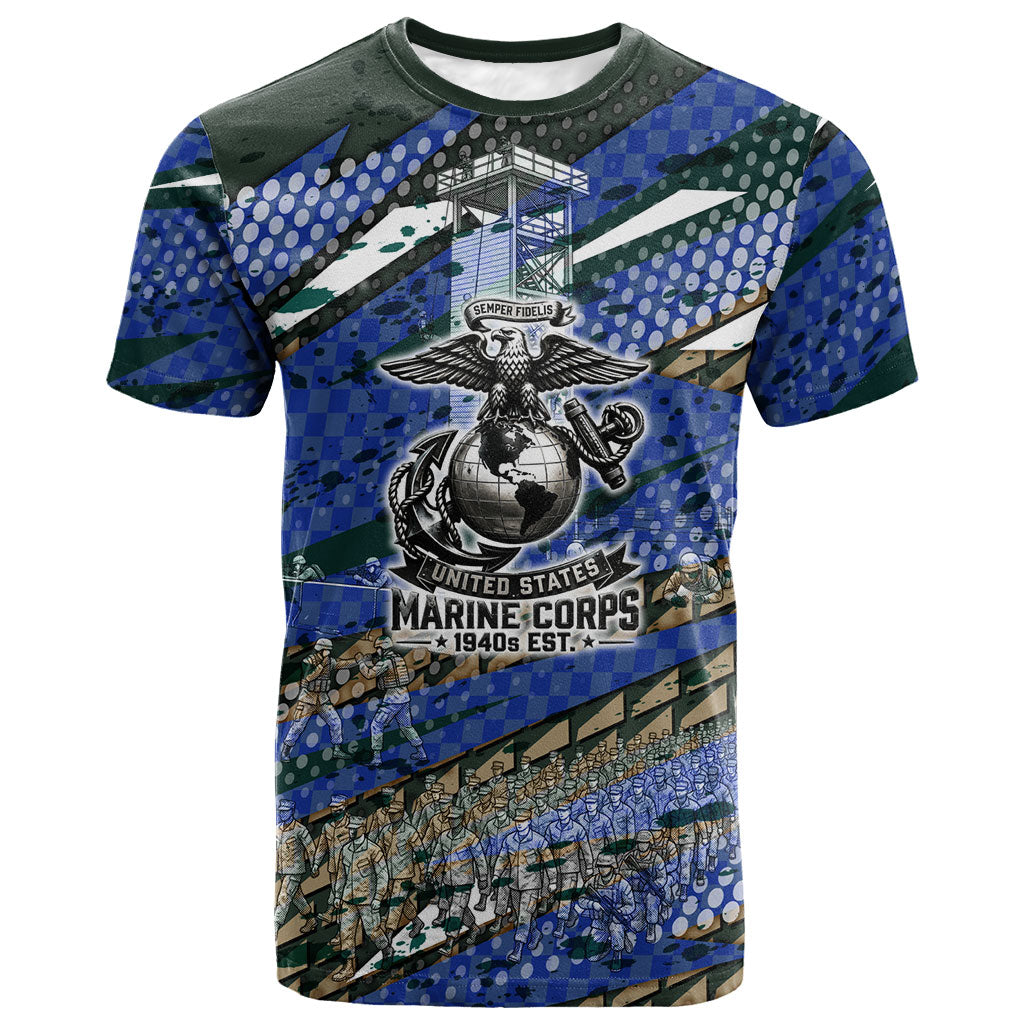Montford Point Marines 1940s Est T shirt The Right To Fight 20000 Military Camouflage Art