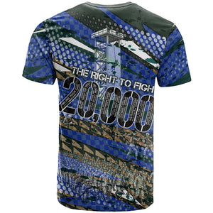 Montford Point Marines 1940s Est T shirt The Right To Fight 20000 Military Camouflage Art