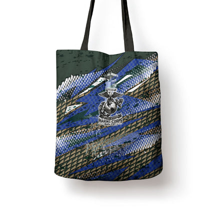 Montford Point Marines 1940s Est Tote Bag The Right To Fight 20000 Military Camouflage Art