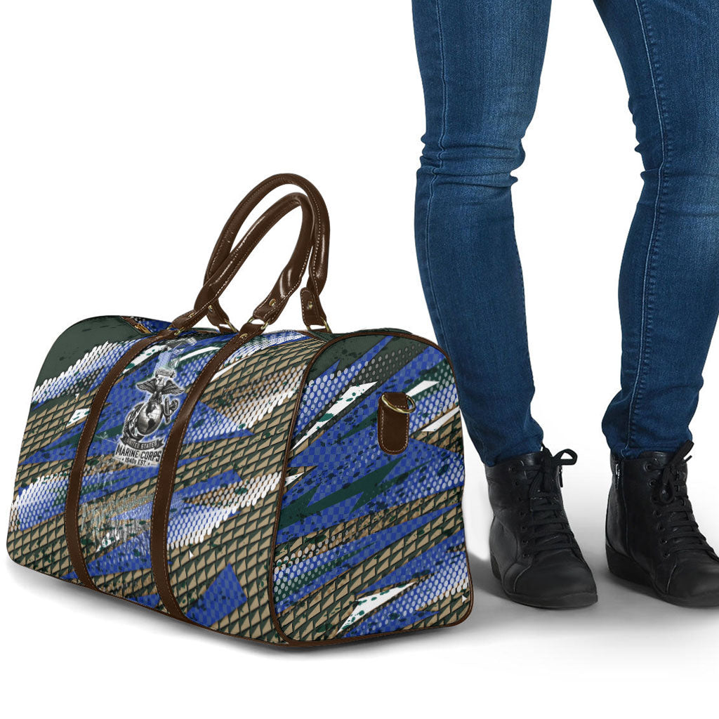 Montford Point Marines 1940s Est Travel Bag The Right To Fight 20000 Military Camouflage Art
