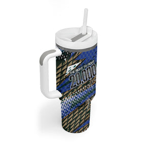 Montford Point Marines 1940s Est Tumbler With Handle The Right To Fight 20000 Military Camouflage Art