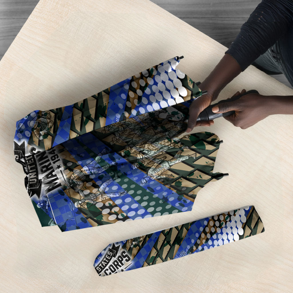 Montford Point Marines 1940s Est Umbrella The Right To Fight 20000 Military Camouflage Art