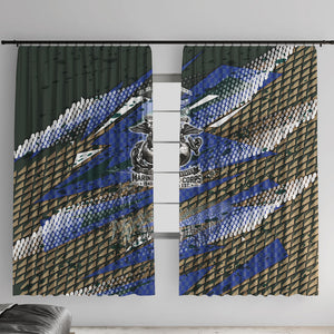 Montford Point Marines 1940s Est Window Curtain The Right To Fight 20000 Military Camouflage Art