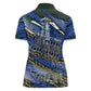 Montford Point Marines 1940s Est Women Polo Shirt The Right To Fight 20000 Military Camouflage Art